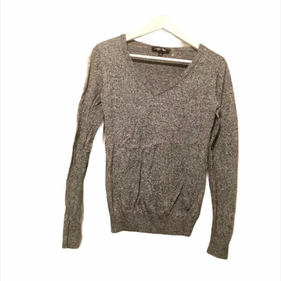 Active Basic Grey Marl Sweater - Picture 1 of 6